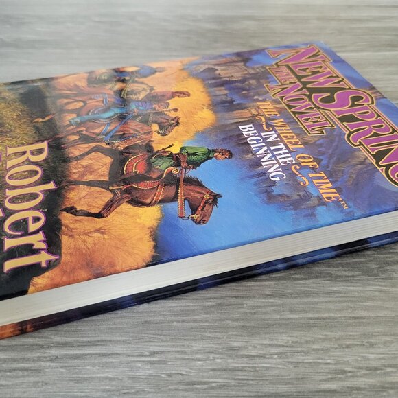 New Spring The Wheel of Time By Robert Jordan Hardcover 1st Edition 1st Printing - Picture 6 of 12
